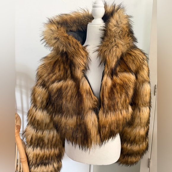 AKIRA Jackets & Blazers - AKIRA FUR COAT
